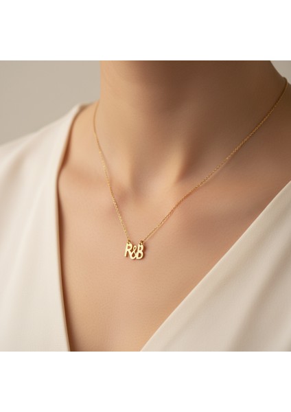 8 Ayar Altın Kolye Ucu B&r GM10425 1 gr