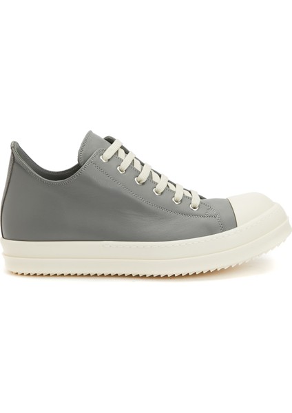 Gri Erkek Deri Sneaker