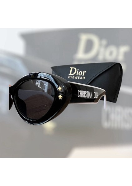 r Kadın Güneş Gözlüğü 53 Ekartman Beyaz Kulp Detaylı New Season modelleri