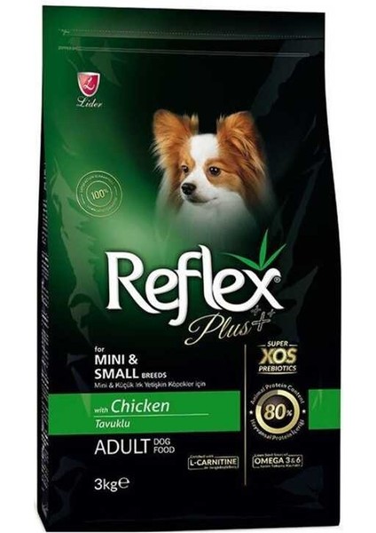Plus Adult Tavuklu Küçük Irk Yetişkin Köpek Maması 3 kg - RFX-103 - Petshopundan