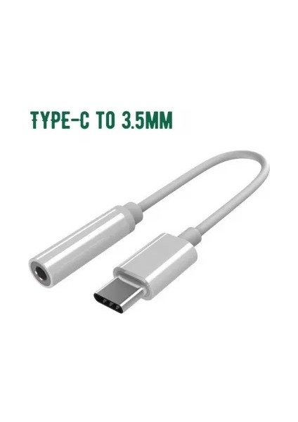 Type-C To 3.5 mm Jack Kulaklık Çevirici Aux Dönüştürücü Adaptör fiyatları