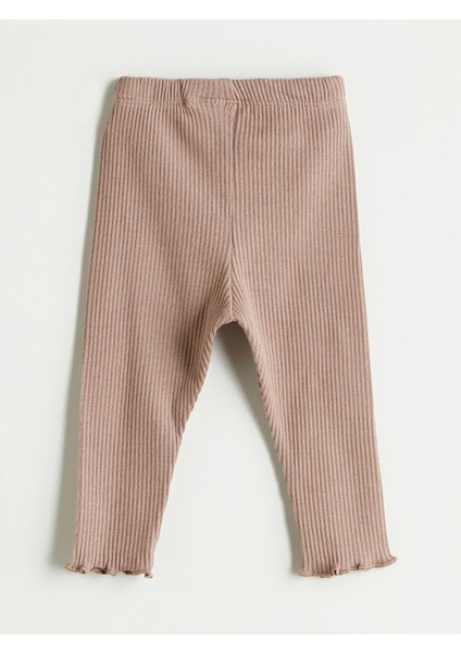 Yeni Sezon Beli Lastikli Kız Bebek Tayt modelleri