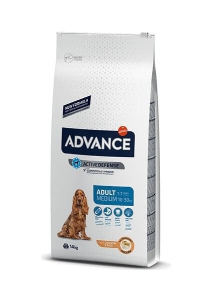 Adult Medium Tavuklu Orta Irk Yetişkin Köpek Maması 14 kg - Petshopundan