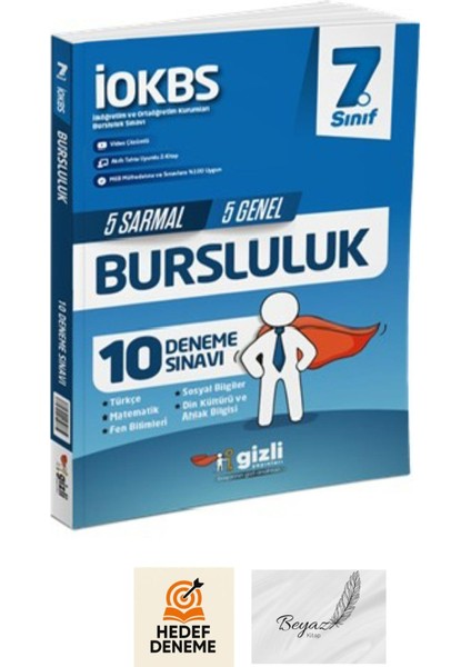 Gizli 7.sınıf Iokbs Bursluluk Deneme Sınavı Hedef Deneme