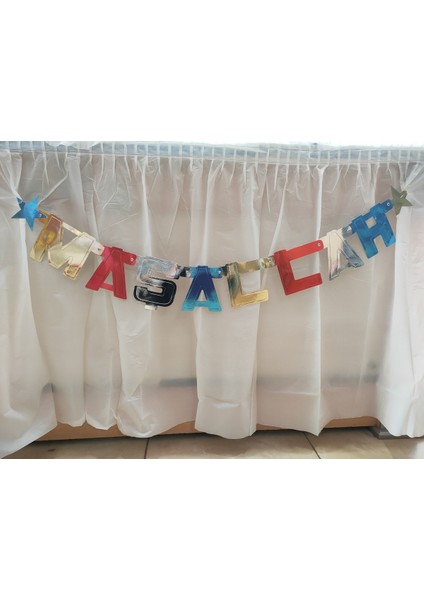 Maşallah Banner 100 cm Renkli Banner