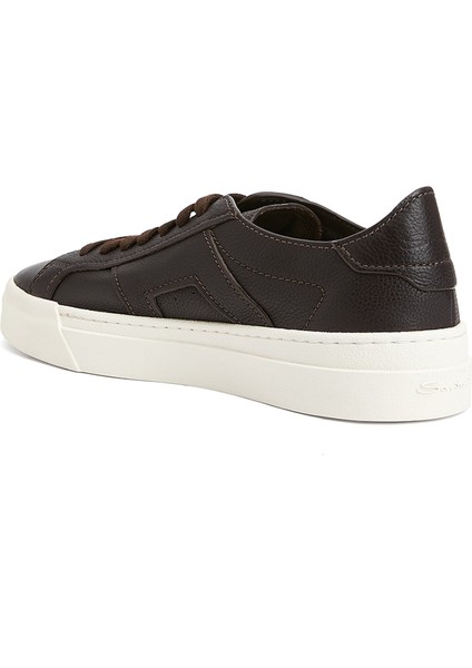 Kahverengi Erkek Deri Sneaker modelleri