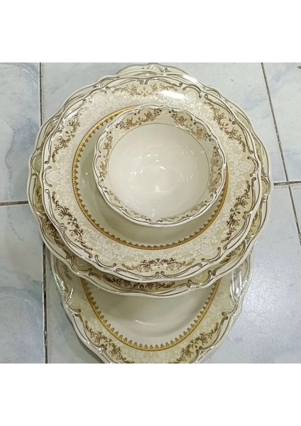 Isabella 12 Kişilik 58 Parça Porselen Yemek Takımı fırsatları