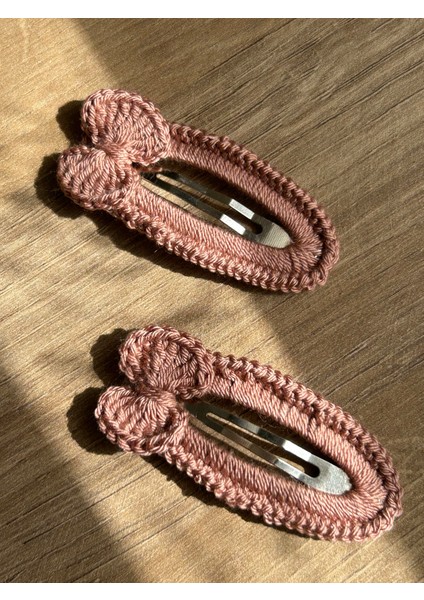 Pembe Fiyonk Çıtçıtlı Toka 2'li modelleri