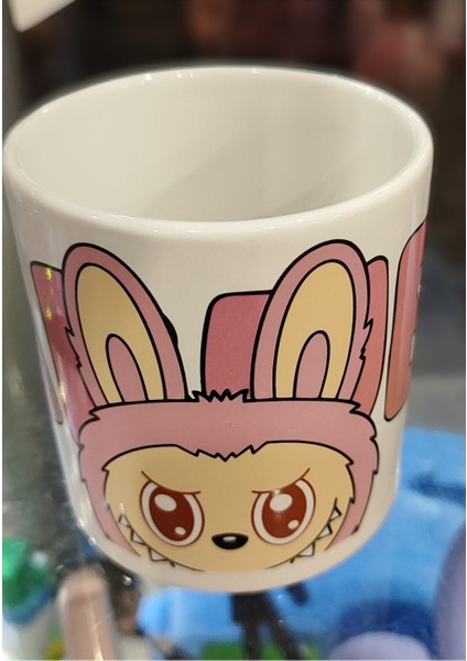 Labubu Figürlü Porselen Kupa Bardak AD51193