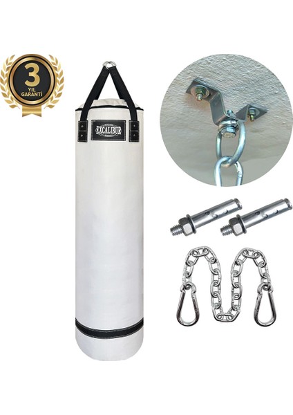 Polystar 120 x 30 cm Boks Kum Torbası Beyaz