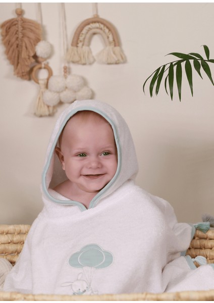 Ruby Rabbit Bambu Unisex Bebek ve Çocuk Panço Havlu modelleri