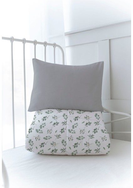 Organik Baskılı Bebek (100X150 Cm) Yorgan Seti - Iconic Serisi - Okaliptus modelleri