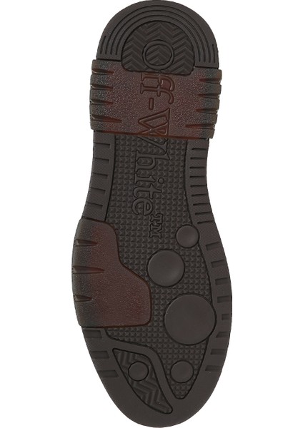 Out Of Office Kahve Beyaz Erkek Deri Sneaker indirimleri