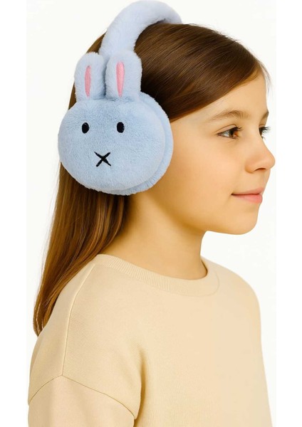 3-12 Yaş Kız Çocuk Peluş Kulaklık Tüylü Kulaklık Kışlık Peluş Kulaklık modelleri