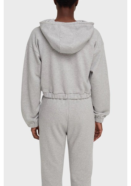 Baskılı Kapüşonlu % 100 Pamuk Sweat Bayan Sweat LB21SSCORFUHD modelleri