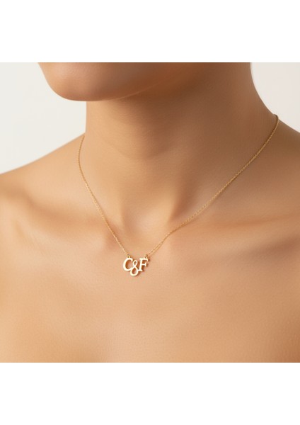 14 Ayar Altın Kolye Ucu C&f GM10599 1 gr