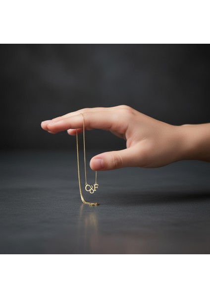 14 Ayar Altın Kolye Ucu C&f GM10599 1 gr fiyatları