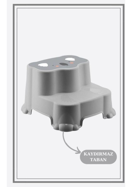 Çocuklar Için Eğlenceli Tuvalet Eğitim Seti, Kaydırmaz Basamak ve Kulplu Adaptör fırsatları