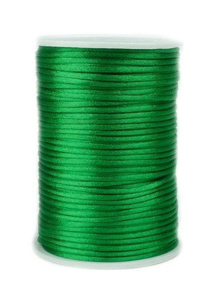 Floş Ip 2 mm Çim Yeşili Renk 1 Makara