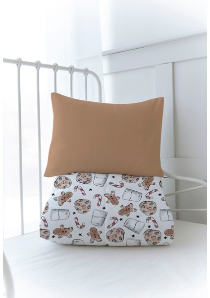 Organik Baskılı Bebek (100X150 Cm) Yorgan Seti - Iconic Serisi - Cookie And Milk modelleri