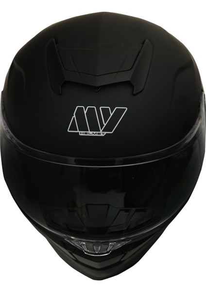 Gp My Helmet MKS001-MB Yarış Spoiler Güneş Vizörlü Şeffaf Full Face Motosiklet Kaskı L fiyatları