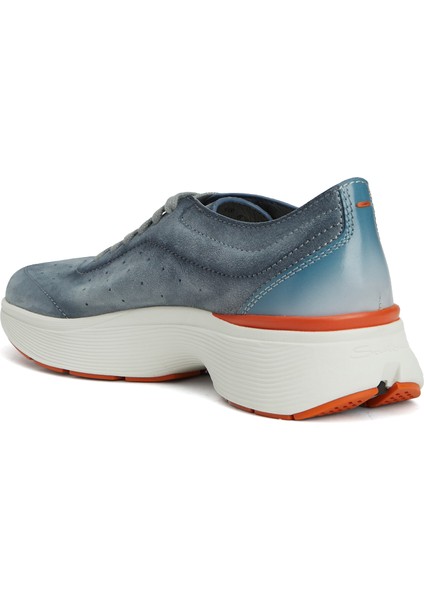 Mavi Erkek Deri Sneaker modelleri