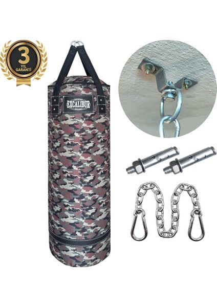 Polystar 100 x 35 cm Boks Kum Torbası Kamuflaj