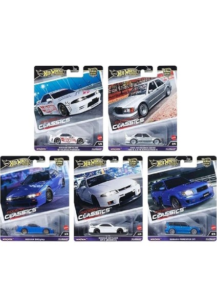 Car Culture 2024 "modern Classics E Case Set Of 5 Cars, FPY86-961E