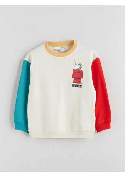 Yeni Sezon Peanuts Baskılı Erkek Çocuk Sweatshirt fiyatları