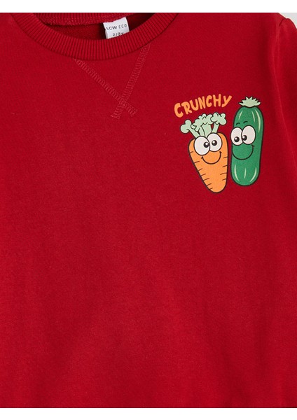 Yeni Sezon Bisiklet Yaka Baskılı Erkek Çocuk Sweatshirt fiyatları