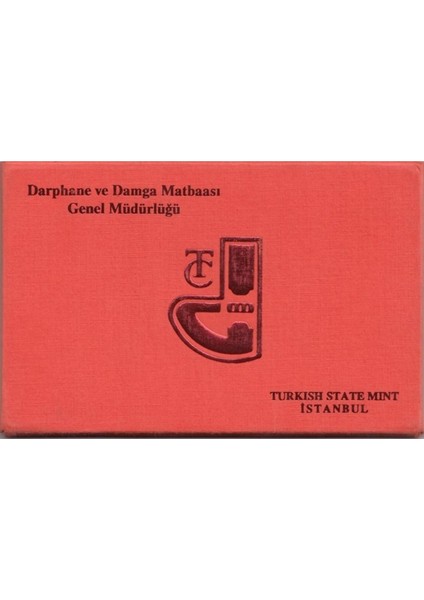Türkiye Cumhuriyeti Darphane 1989 Yılı Tedavül Para Seti - Sertifikalı