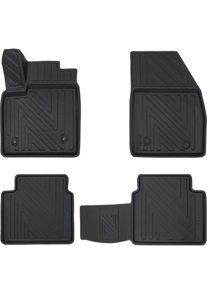 Ford Focus 2018 ve Sonrası Sedan Havuzlu Oto Paspas