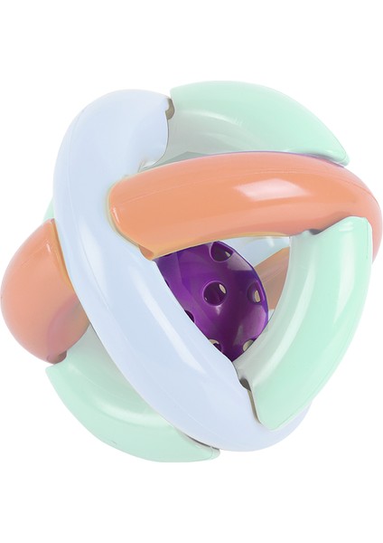 Çıngıraklı Bebek Topu Dişlik Emeklemeye Yardımcı Banyo Oyuncağı Ergonomik Tasarım 3+ Ay Için Bpa Içermeyen Kaliteli Plastik Büyük Boy Orijinal fiyatları
