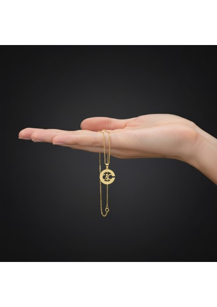 14 Ayar Altın Kolye Ucu C&c GM10554 1 gr fiyatları