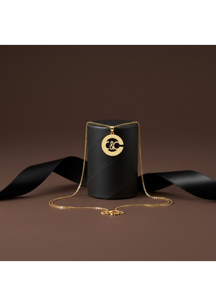 14 Ayar Altın Kolye Ucu C&c GM10554 1 gr modelleri