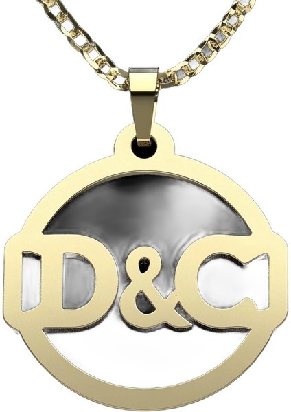 14 Ayar Altın Kolye Ucu C&d GM10571 1 gr