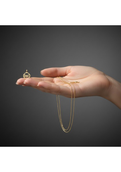 14 Ayar Altın Kolye Ucu C&d GM10571 1 gr fiyatları