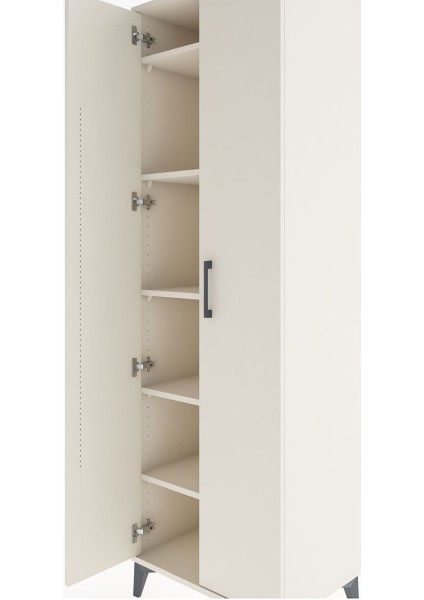 Hyperion Dolap 5 Raflı 2 Kapaklı 60X44X195 Aytaşı-Aytaşı indirimleri