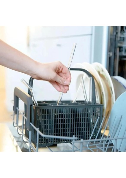 5’li Şeffaf Cam Pipet Seti – Dayanıklı, Yıkanabilir, Doğa Dostu Sağlıklı Pipet + Fırça Hediyeli modelleri