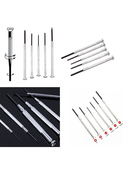 16 Parça Hassas Tornavida Seti Saatçi ve Telefoncu Tornavidası (5067) fiyatları