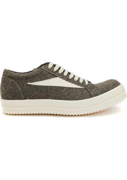 Gri Erkek Yün Sneaker