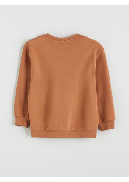 Yeni Sezon Bisiklet Yaka Uzun Kollu Erkek Çocuk Sweatshirt modelleri