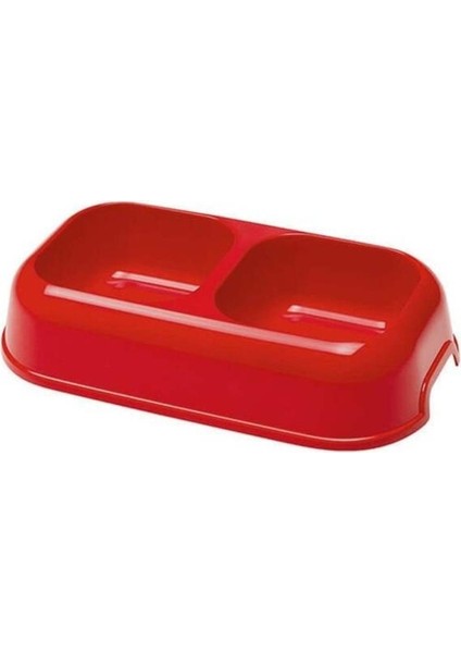 Party 18 Plastik Çift Hazneli Köpek Mama ve Su Kabı 2 Adet 1 Lt - 8010690054216 - Petshopundan