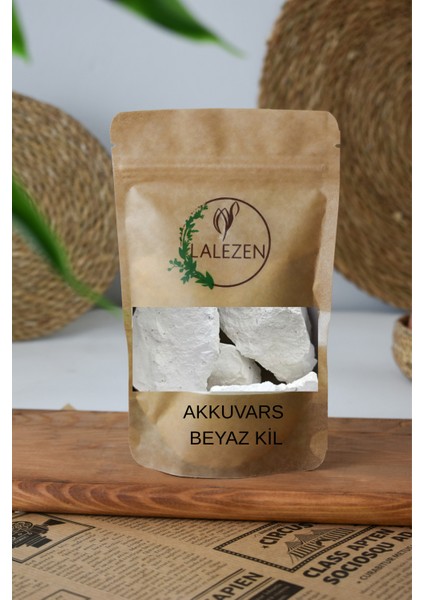 Yenilebilir Akkuvars Kil - Beyaz Ural Kesek Tebeşir Kil
