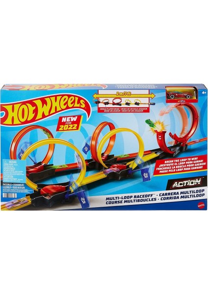 HDR83 Hot Wheels Çok Çemberli Yarış Seti