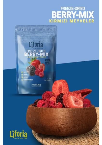 2’li Dondurularak Kurutulmuş Kuru Meyve - Sağlıklı Atıştırmalık - Berry Mix ve Muz Kurusu Freeze Dried fiyatları