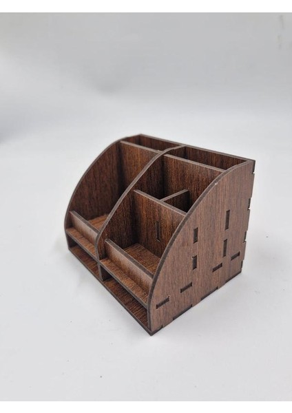 Ahşap Masaüstü Mini Organizer Kalemlik 8 cm x 8 cm x 8 cm fırsatları