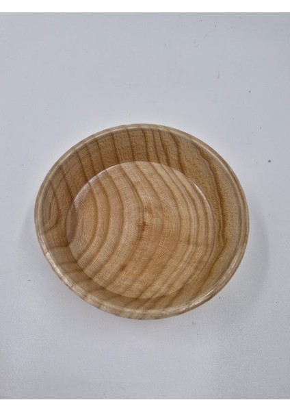 Ahşap Dekoratif Çerez Tabağı 4 Lü Set