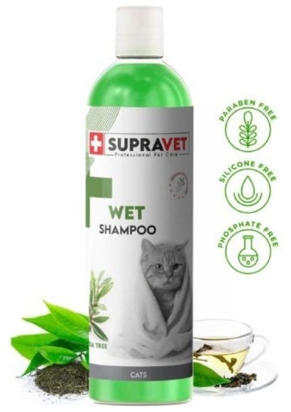 Shampoo Çay Ağacı Özlü Kedi Şampuanı 200 ml - SUP051