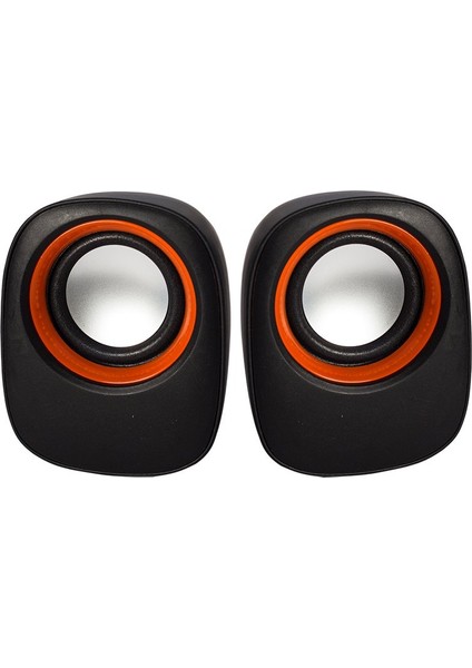 D-05A Mini 5 Watt Aux 2.0 Multimedia 1+1 USB Speaker - Hoparlör